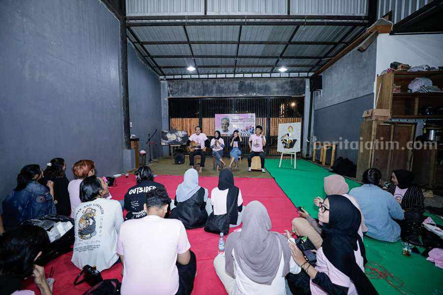 Kegiatan Srikandi Ganjar Jatim untuk kalangan milenial