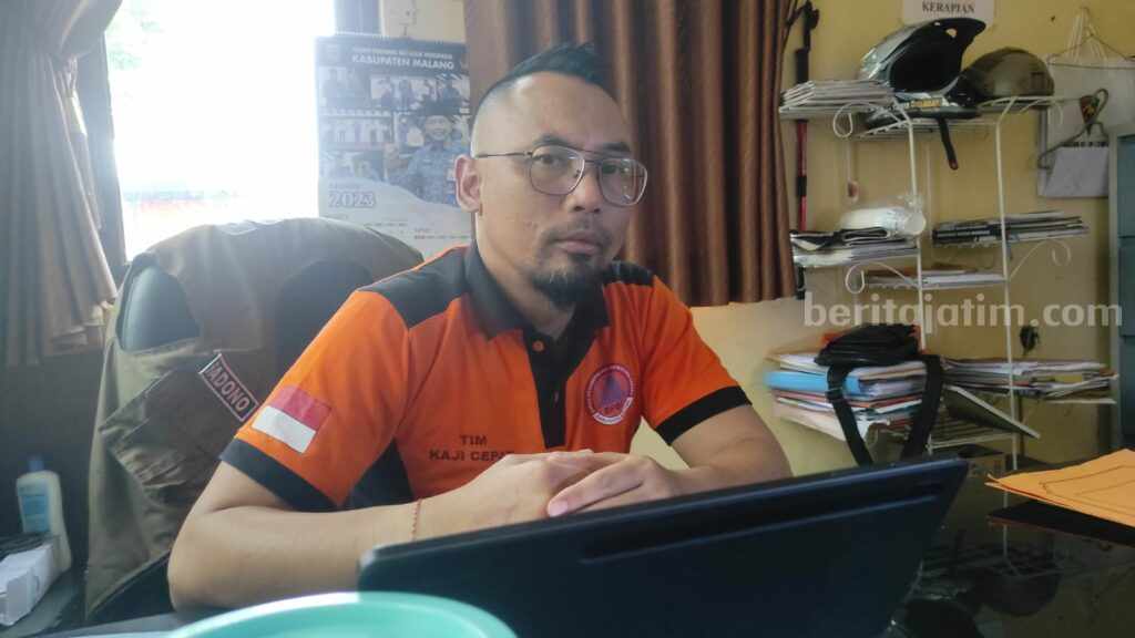 Kepala Bidang Kedaruratan dan Logistik, BPBD Kabupaten Malang, Sadono Irawan.