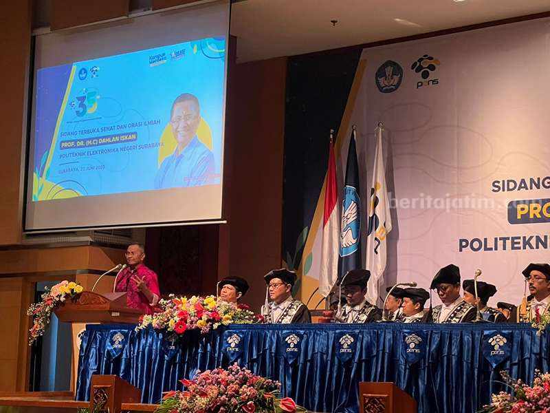 Usia ke-35 Tahun, PENS Komitmen Tingkatkan Kualitas Layanan Pendidikan dan Inovasi Mahasiswa Dies Natalis ke-35 PENS
