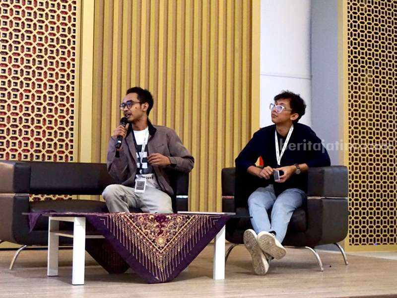 Seminar Sistekin Untag Surabaya di Theater Room Gedung Pusat Yayasan dan Rektorat Lt.6