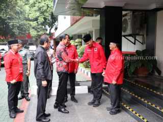Presiden Jokowi Hadiri Pembukaan Rakernas III PDIP
