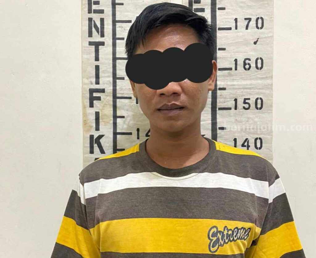 Pria di Gresik Todongkan Pisau ke Mantan Pacar, lalu Lakukan Perkosaan Pelaku pemerkosaan JP warga Cerme, Gresik diamankan polisi