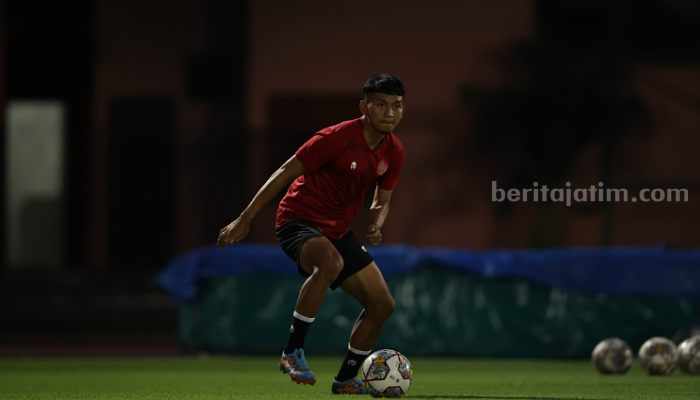 Dendy Sulistiawan, striker timnas Indonesia. (Way)