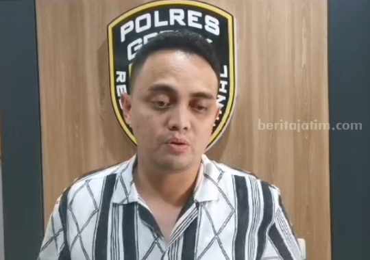 Bapak Bunuh Anak Kandung di Gresik, Begini Hasil Tes Kejiwaannya Kasatreskrim Polres Gresik Iptu Aldhino Prima Wirdhan