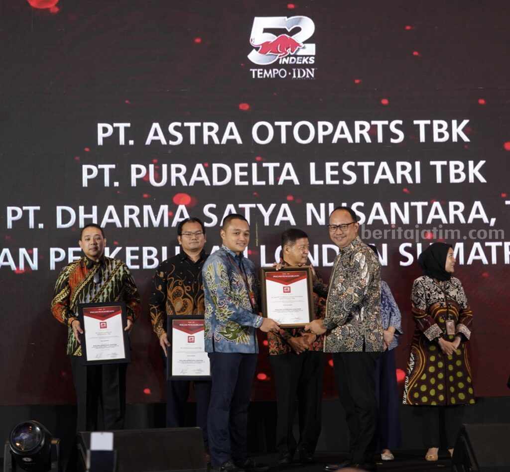 Terima Apresiasi High Dividen, Bukti Nyata Bank Jatim Berkontribusi Untuk Negeri