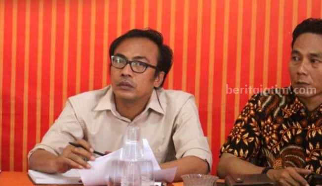 Bacaleg Belum Memenuhi Syarat di Pamekasan Tak Hanya Parpol Kecil Moh Amiruddin (kiri), Divisi Teknis dan Penyelenggaraan KPU Pamekasan.