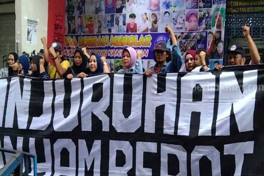 LBH Pos Malang Anggap Penegakkan Hukum Tragedi Kanjuruhan Jauh dari Keadilan Tragedi Kanjuruhan