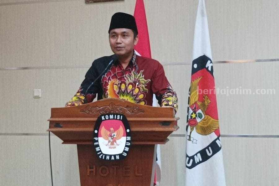 KPU Sumenep Tetapkan DPT Pemilu 877.135 Pemilih Ketua KPU Sumenep