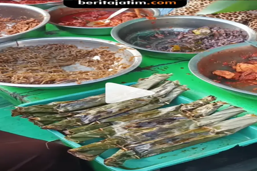 Nasi Madura Viral Bu Ai Pabean Cantikan Surabaya, Enak Rek Nasi Madura