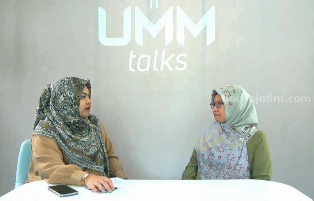 Dosen psikologi UMM, Putri Saraswati M.Psi., saat acara UMM Talks (Foto: Istimewa)