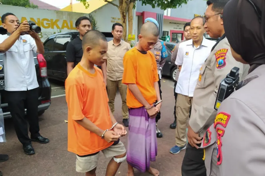 Jelang Idul Adha Spesialis Pencuri Sapi di Bangkalan Ditangkap Pencuri Sapi Bangkalan