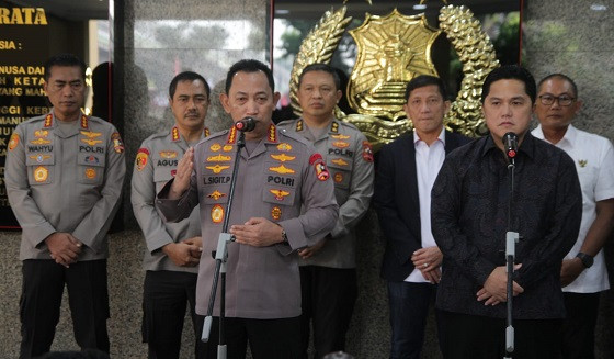 Kapolri Temukan Indikasi Kecurangan Perangkat Pertandingan di Liga 1