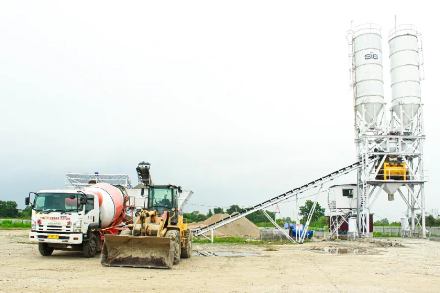 Varia Usaha Beton Resmikan Ready-Mixed Batching Plant di Palembang