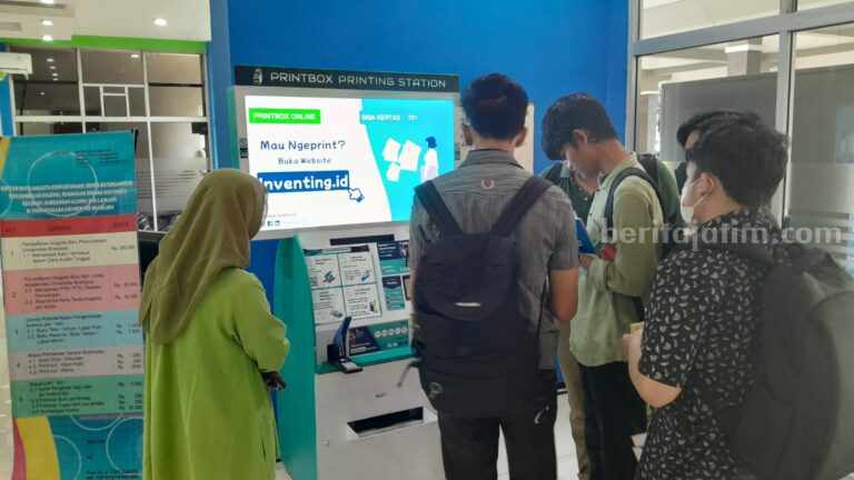 Universita Brawijaya Malang Hadirkan Printbox Cetak Dokumen