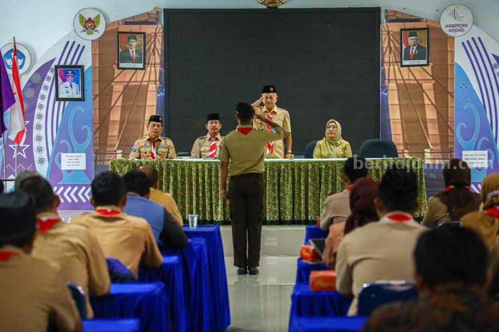 Pemkot Kediri Gaungkan Pramuka Berkebutuhan Khusus Pramuka Kediri