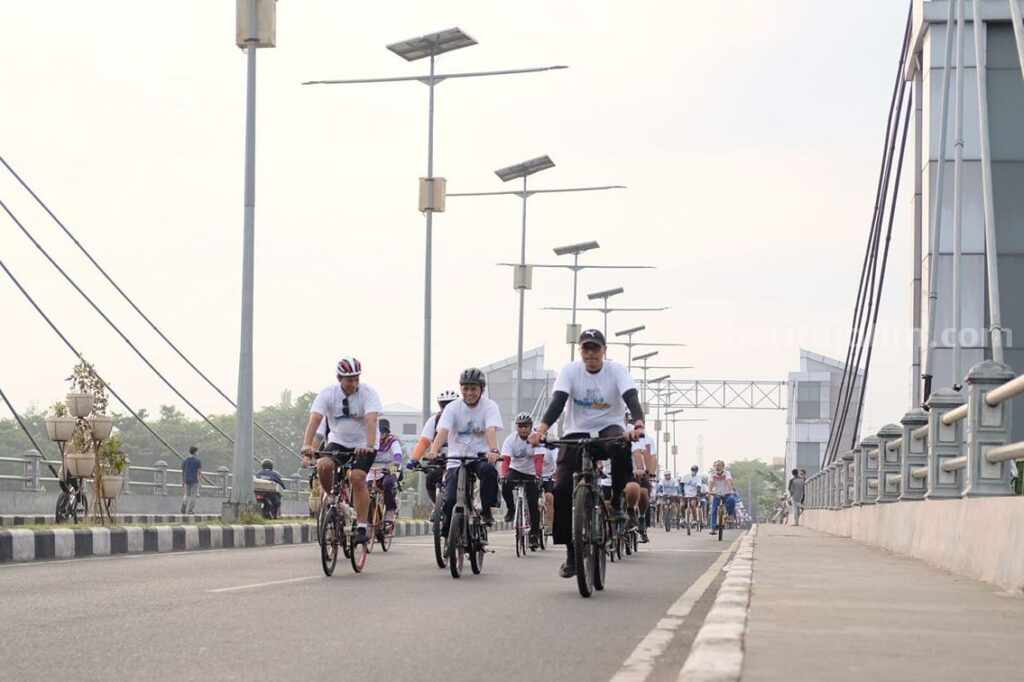 Gowes Sehat Ceria Sepedaan Heritage – Cepat Pakai QRIS Aja Kediri Kediri