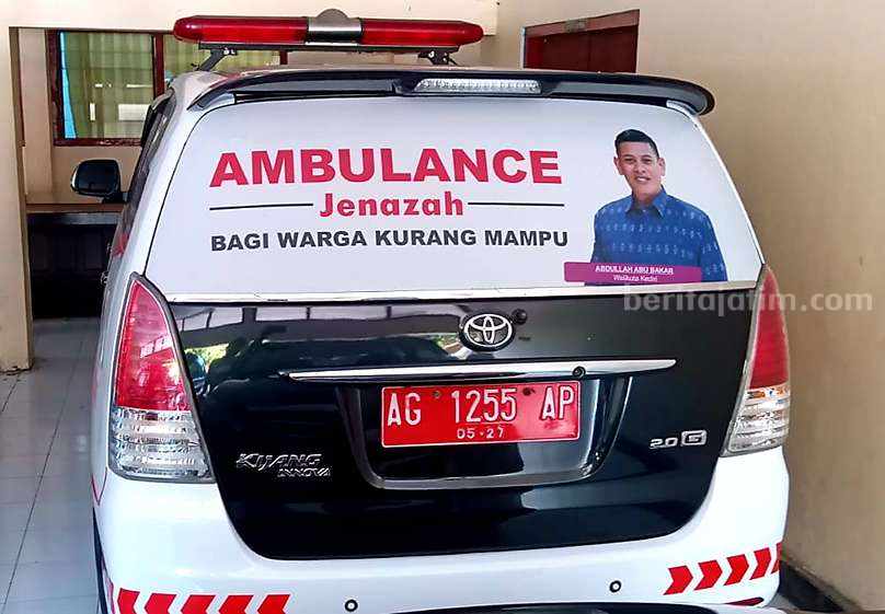 Pemkot Kediri Mulai Operasikan Ambulance Jenazah Gratis Ambulance Jenazah