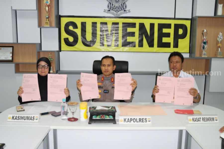 polres sumenep korupsi