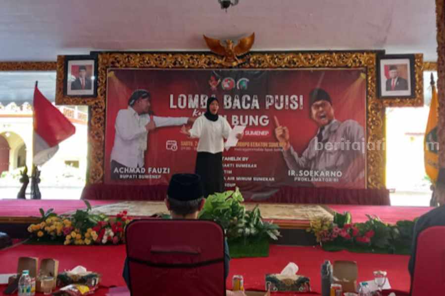 Menilik Dahsyatnya Puisi Soekarno dalam Lomba di Sumenep puisi soekarno
