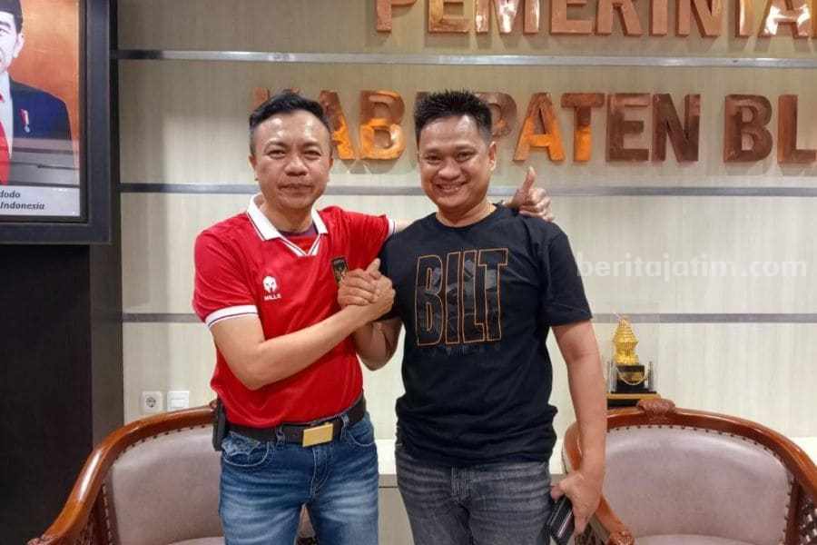 PAN-Gerindra Blitar Nobar, Sinyal Usung Rahmat Santoso? rahmat santoso