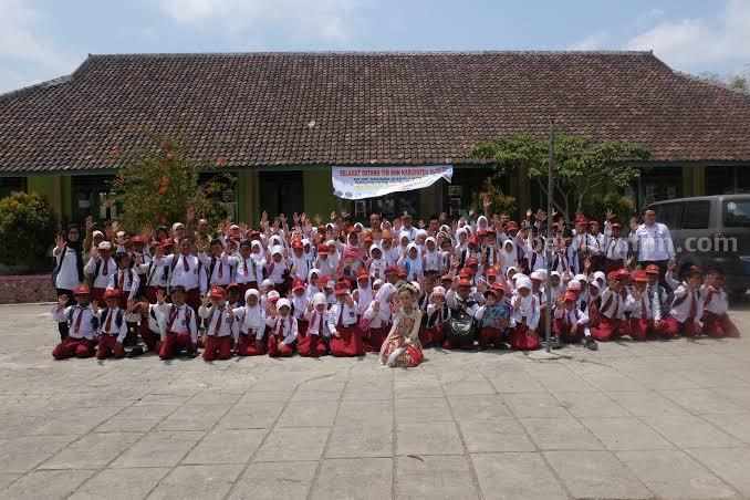 Suasana salah satu sekolah di Kabupaten Blitar.