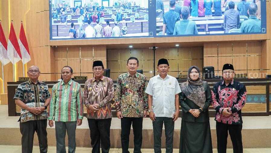 Rapat Paripurna di Gedung DPRD Lamongan