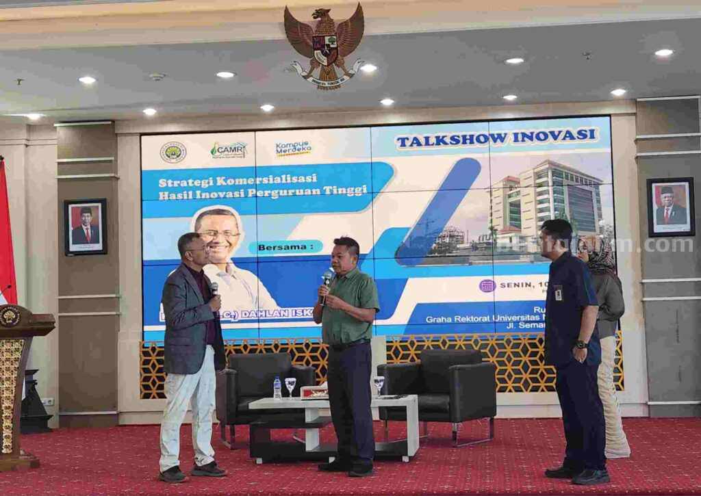 Di UM, Dahlan Iskan Bahas Komersialisasi Inovasi Perguruan Tinggi