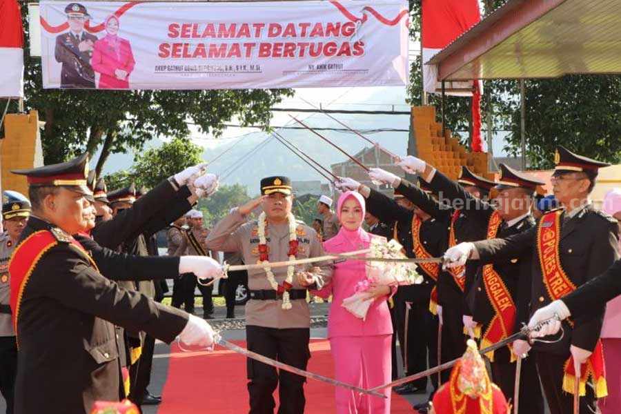 Kapolres Trenggalek yang baru AKBP Gathut Bowo Supriyono, S.H., S.I.K., M.Si.