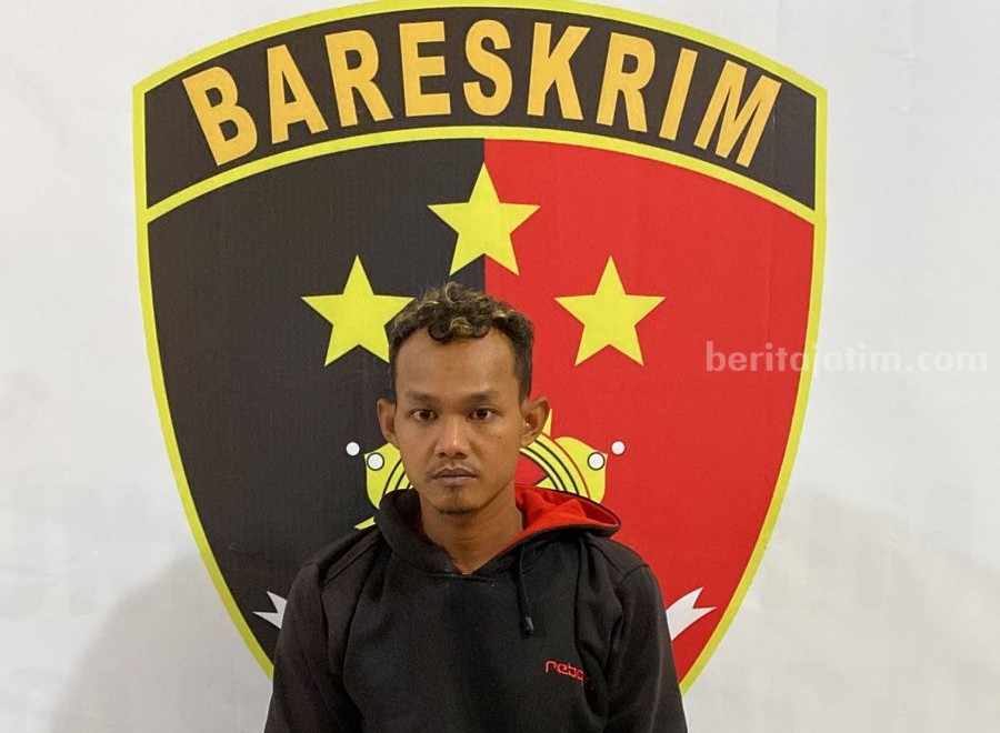 Terduga pelaku aksi jambret di Kecamatan Bancar, Kabupaten Tuban. [Foto:Diah Ayu/beritajatim.com]