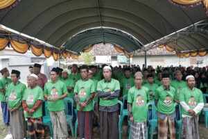 Santrine Abah Ganjar Jatim Gelar Istigasah Bersama Kiai dan Lora Loyalis Ganjar istigasah dan doa bersama para kiai dan santri