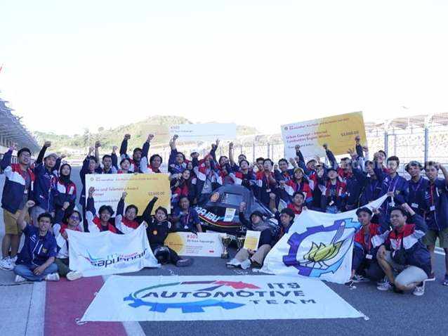 2 Tim Mobil Hemat Energi ITS Juarai SEM Asia Pasifik dan Timur Tengah Tim mobil hemat energi ITS