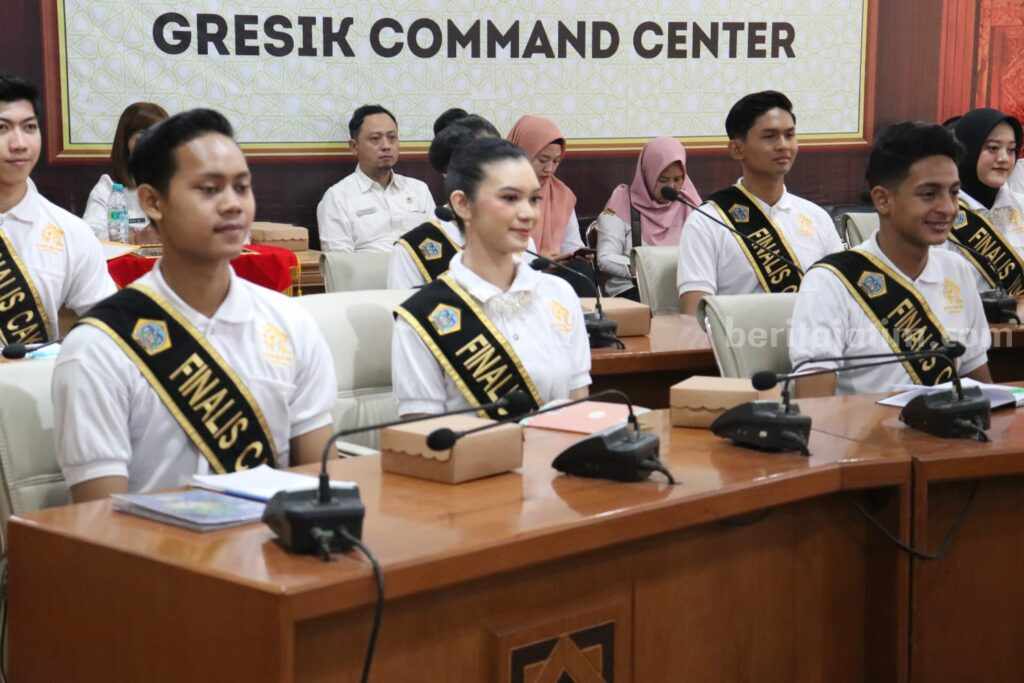 Finalis Cak dan Yuk Gresik 2023 saat mendapat pembekalan