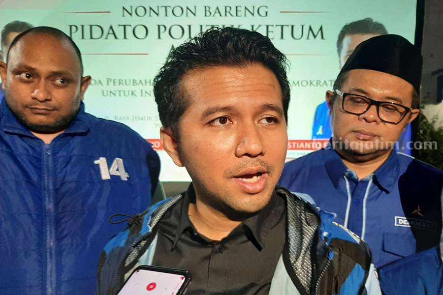 Ketua DPD Partai Demokrat Jawa Timur Instruksikan Kader Resapi Pidato AHY Ketua DPD Partai Demokrat Jawa Timur, Emil Elestianto Dardak