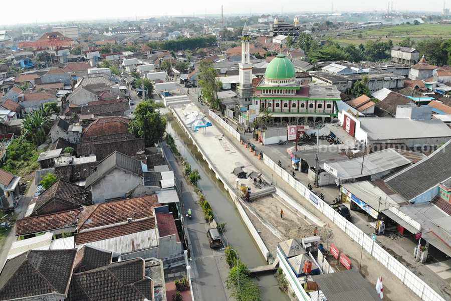 Pembangunan JPL 64 Krian terus dikebut