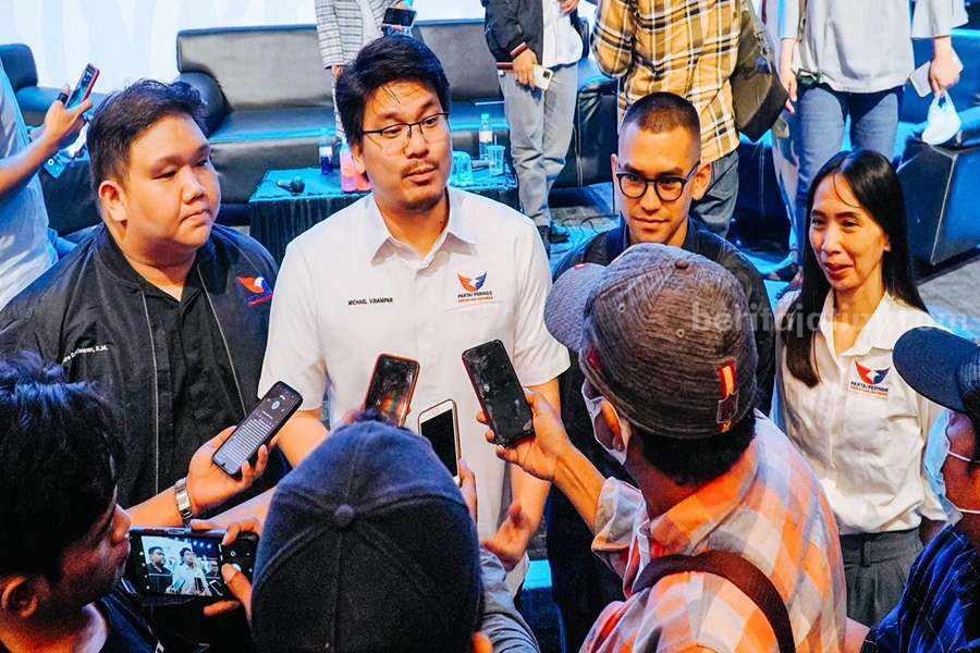 Michael Victor Sianipar, Ketua Harian DPP Pemuda Perindo.
