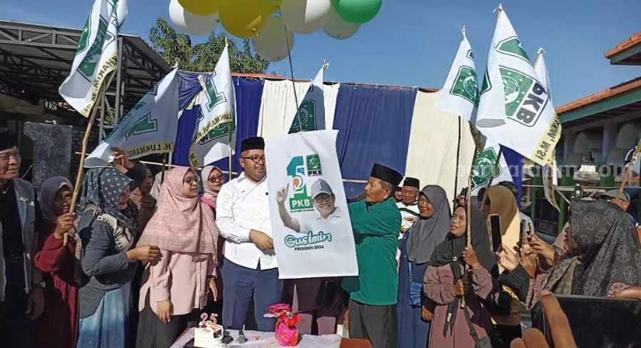 Kemeriahan kegiatan tasyakuran PKB.