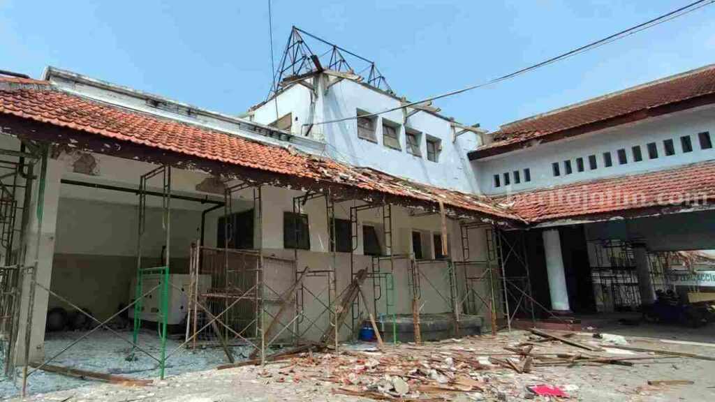 Rehab Bekas Gedung DPRD Kabupaten Mojokerto Ditarget Rampung November 2023 DPRD Kabupaten Mojokerto