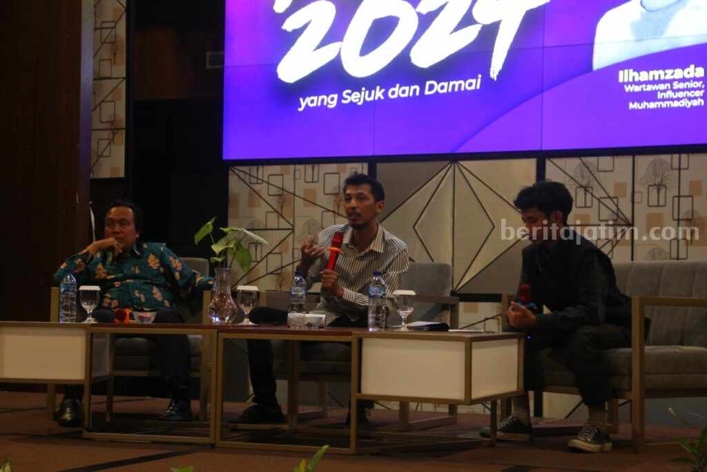 Cangkir Opini menggelar diskusi bertema 'Mewujudkan Politik Harmoni Menuju Pemilu 2024 yang Sejuk dan Damai'.