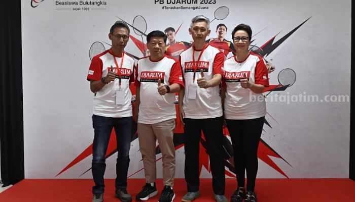 Audisi PB Djarum 2023, Cari Pebulutangkis Muda Berkualitas Super U-11 dan U-13 Para tim pencari bakat Audisi Djarum 2023. (Way)