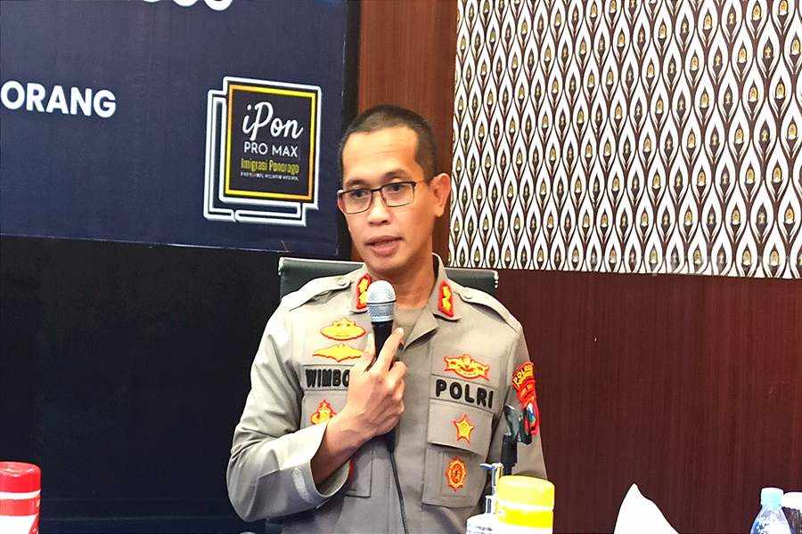 Kapolres Ponorogo AKBP Wimboko. (Foto/Endra Dwiono/Beritajatim.com)