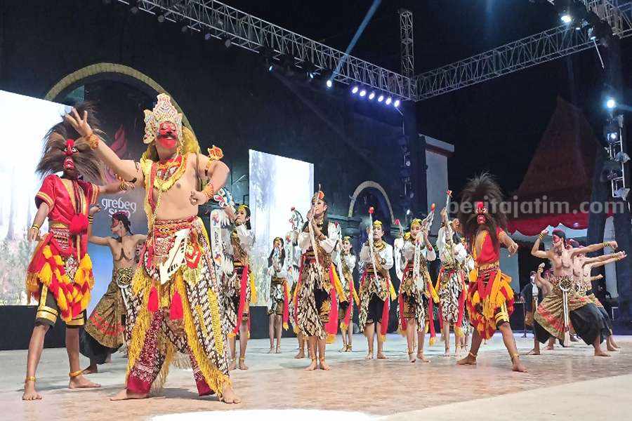 Catat, ini Jadwal Festival Reog Remaja di Ponorogo Salah satu penampilan reog remaja di Ponorogo.(Foto/Endra Dwiono/Beritajatim.com)