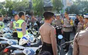 Operasi Patuh Semeru Polres Pamekasan Fokus Kelancaran Lalin