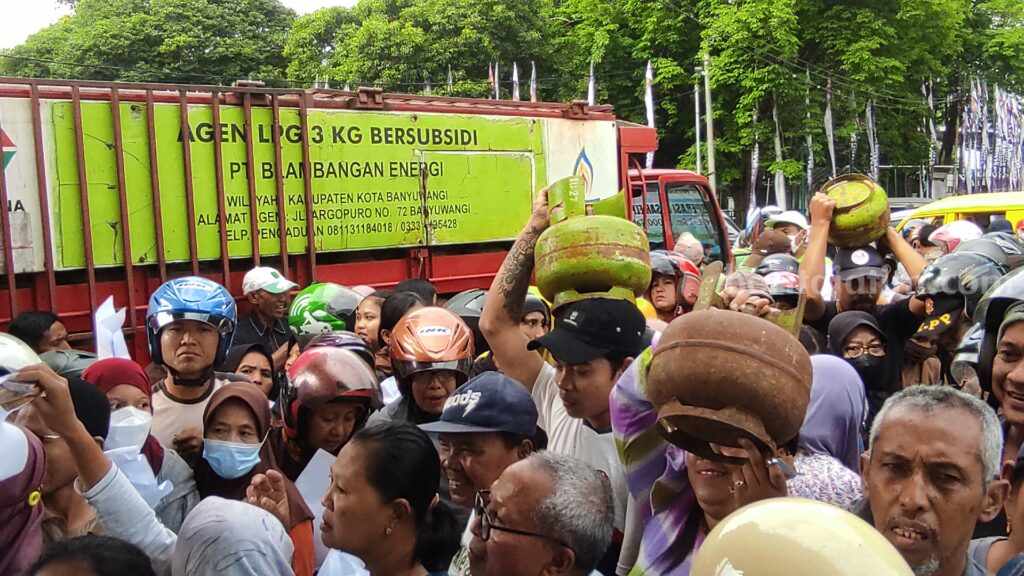 Harga Gas Elpiji 3 Kg di Banyuwangi Tembus Rp25 Ribu