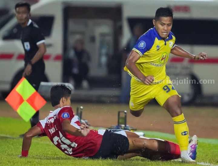 Laga PS Barito Putera menjamu Madura United FC pada pekan ke-5 Liga 1 di Stadion Demang Lehman Banjarmasin, Minggu (30/7/2023). [Gambar: IG Barito Putera]