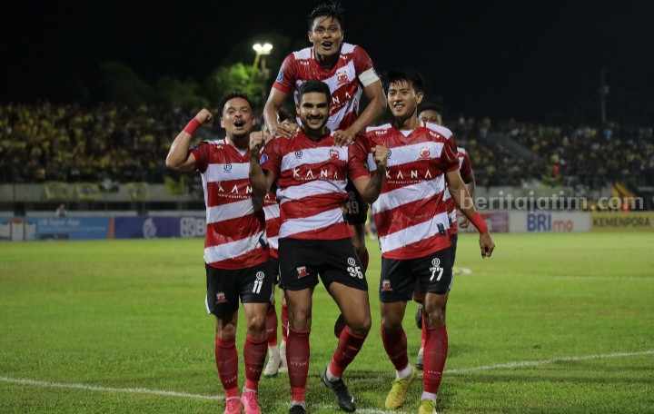 Madura United Sukses Curi Poin Penuh di Markas Barito Putera Banjarmasin
