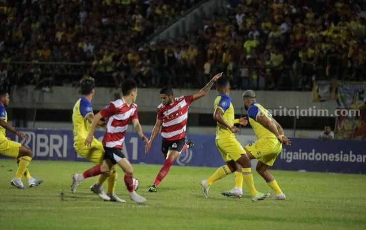 Pelatih Madura United: Kita Dapat Poin Luar Biasa