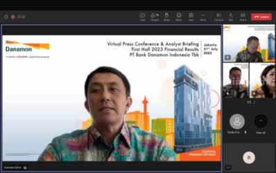 Direktur Utama PT Bank Danamon Indonesia Tbk Daisuke Ejima