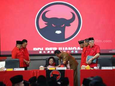 PDIP Terima Bantuan Dana Parpol Rp 28 Miliar dari Pemerintah PDIP saat rapat konsolidasi