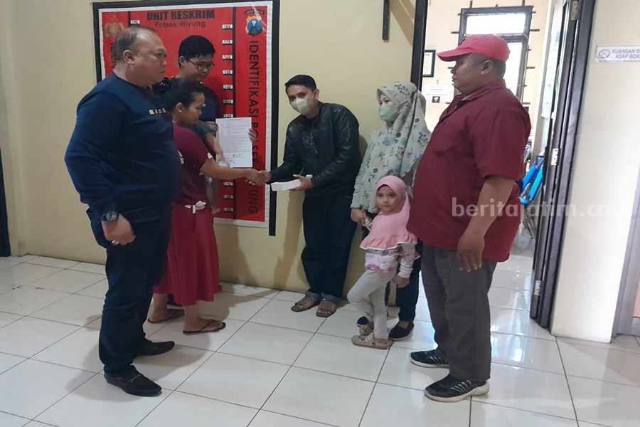 Proses restorative justice di Polsek Wiyung, Senin (31/07/2023). (Foto/ist).