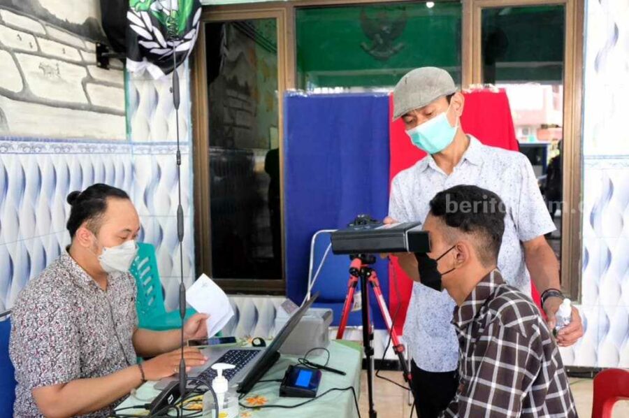 Perekaman KTP-el jelang Pemilu 2024